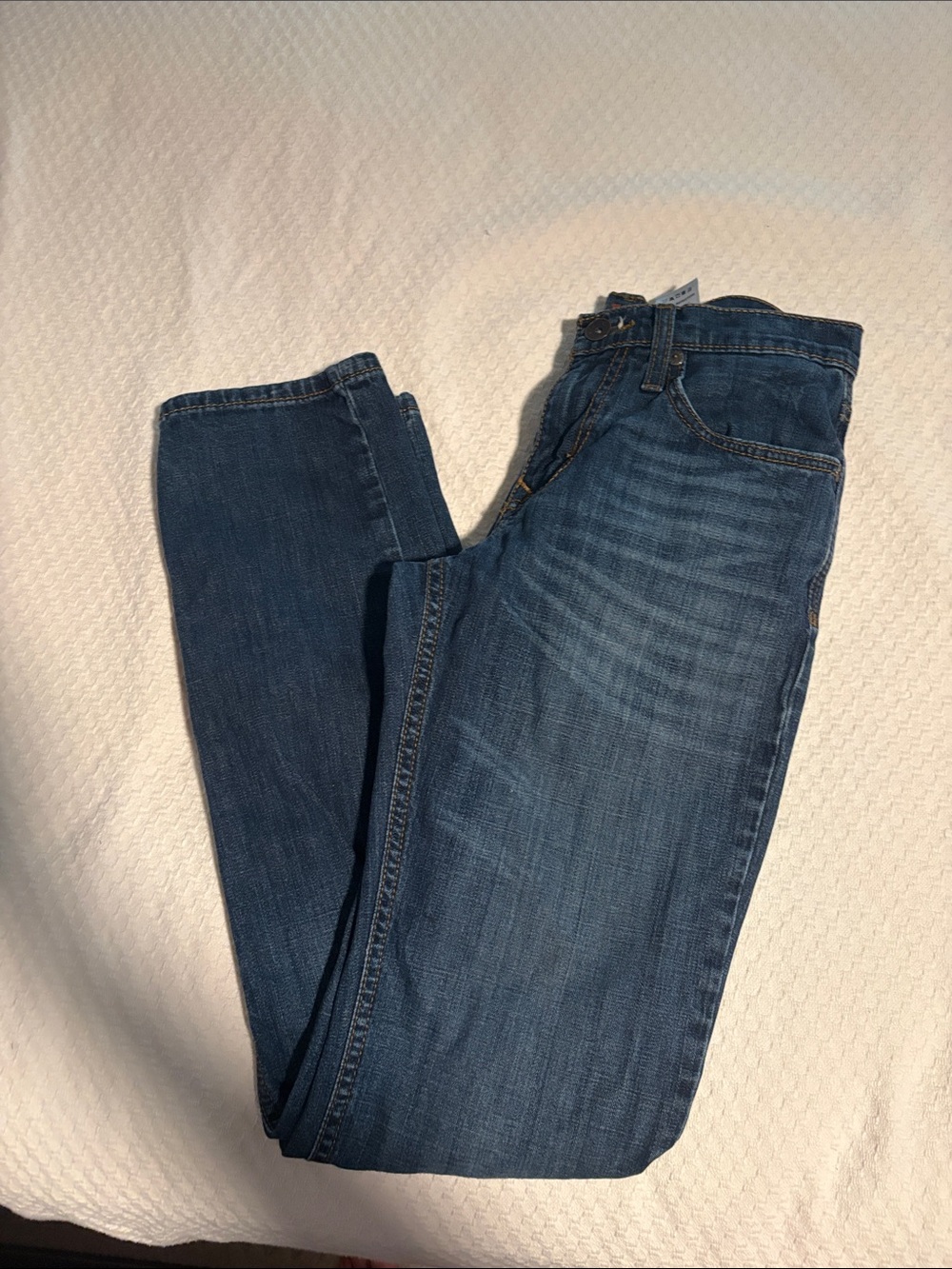 Cinch Men's Dark Blue Slim Straight Jeans